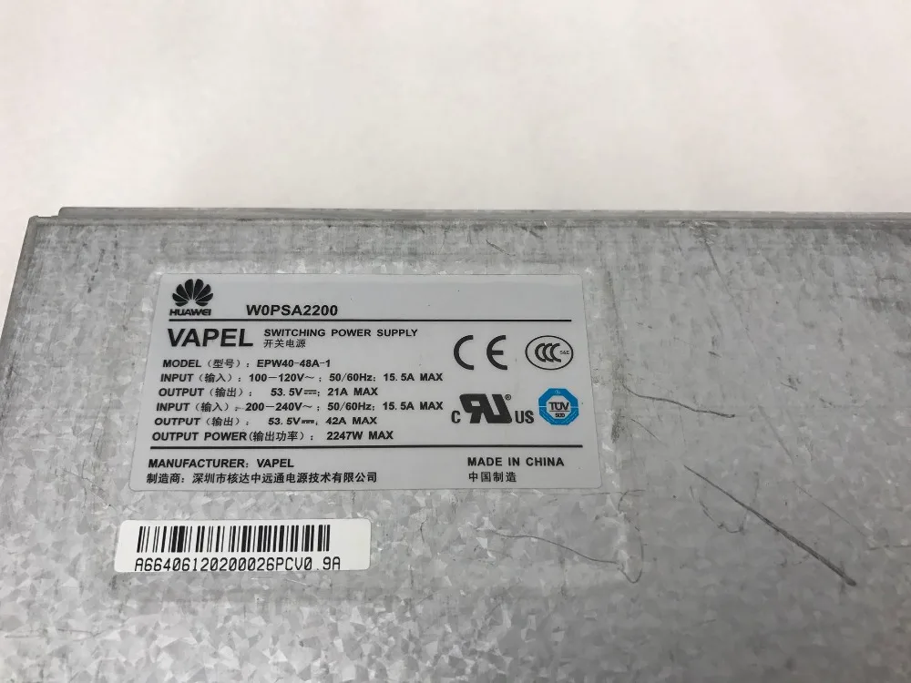 100% рабочее Электропитание для huawei (STL2BATTA01) (HSP1800 S12A) (ETP48100 B1) (PAC150 WA) (EPW40 48A 1) (PAC 350WA B)