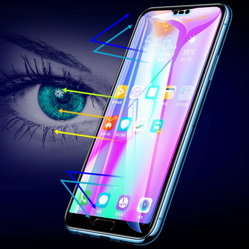 Мягкая HD Гидрогелевая пленка протектор экрана для HUAWEI Honor 10 8 V8 Note8 V9 9 Lite 7X V10 Play 9i