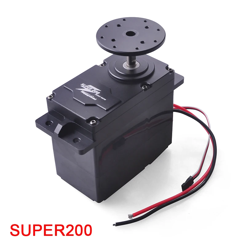 SUPER200 супер большой крутящий момент Металл Servo 12 В 24 200kg. см рука робота|metal servo|servo