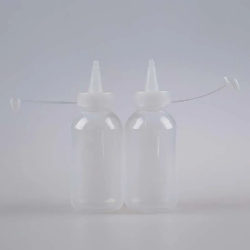Кухонное пластиковое масло для соуса дозирующая бутылка выдавливания 100cc 2