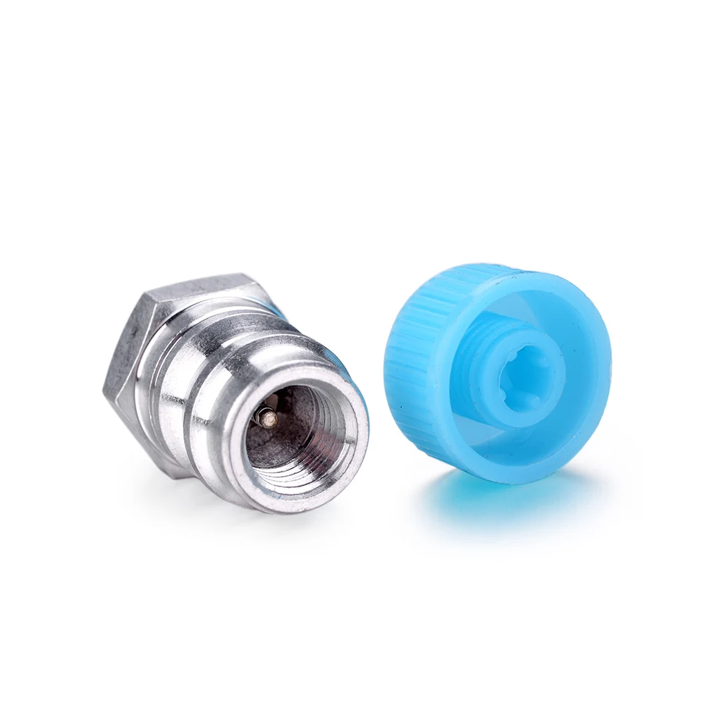 1 шт. мини R134a высокого давления общий Зарядный Клапан пайки на трубопроводе