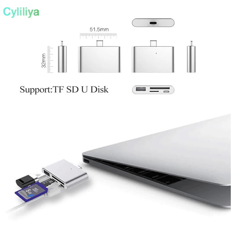 30 шт. адаптер USB Type-C для чтения карт памяти | Электроника