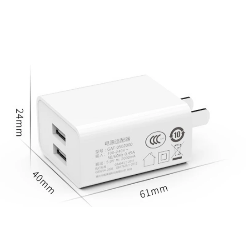 Новый горячий 5V Портативный Универсальный USB настенный зарядный блок вилки