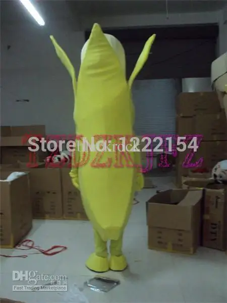 Горячая распродажа 2014 для взрослых мило принять на желтый банан мультфильм