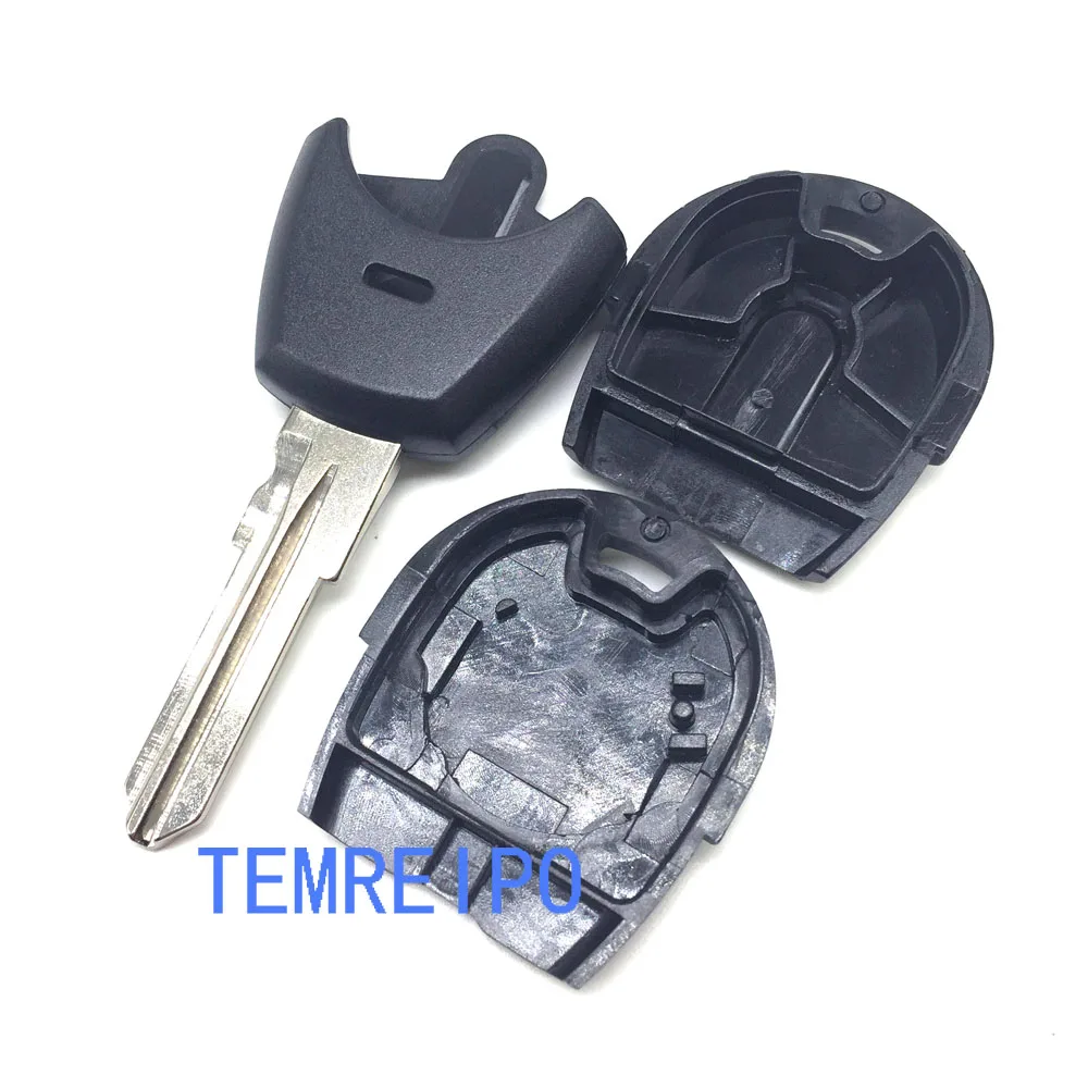 10pcs/lot New style Replacement Car Key For Fiat transponder Shell no chip key blank fob with sticker | Автомобили и мотоциклы
