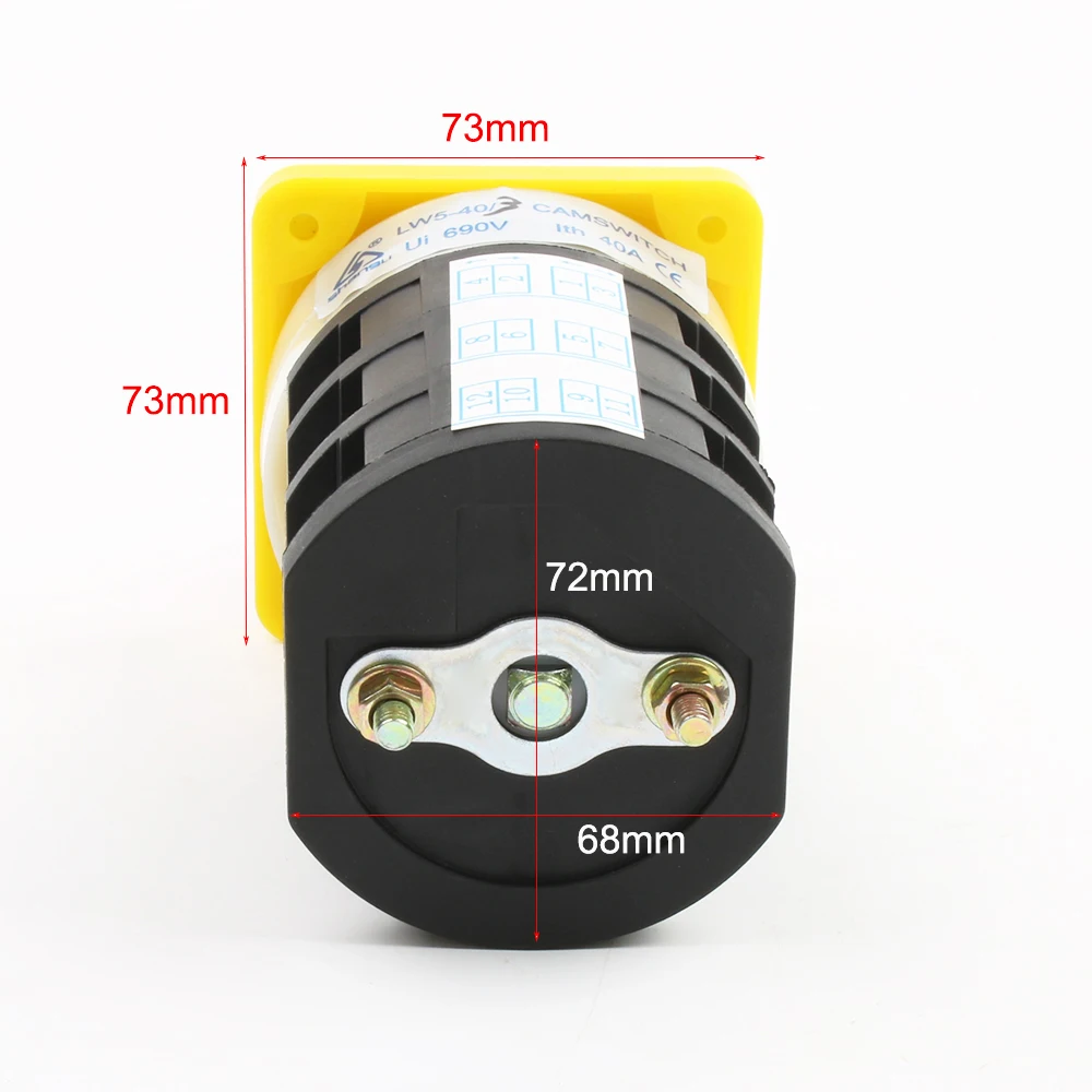 DIANQI переключающее устройство lw5 40/3 40a 500 v универсальный комбинированный