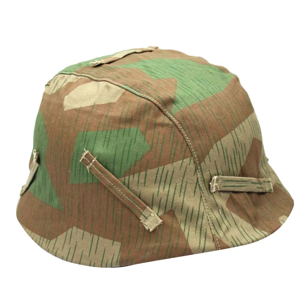 Repro WWII немецкий M35 M40 M42 Камуфляжный двусторонний Тактический шлем, защитный шлем для мужчин