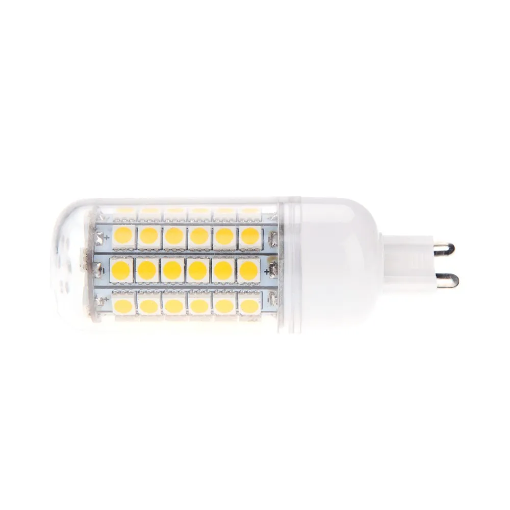 1 шт. G9 светодиодные лампы для кукурузы 220В 240В 5050 SMD 4 5 Вт 7 10 15 белые или теплые