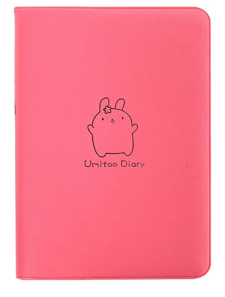 2018 Cute Rabbit Diary Kawaii Calendar Planner 2019 Program Notebook Notepad Pocket Journal For Gift School WJ-XXWJ311- | Канцтовары для