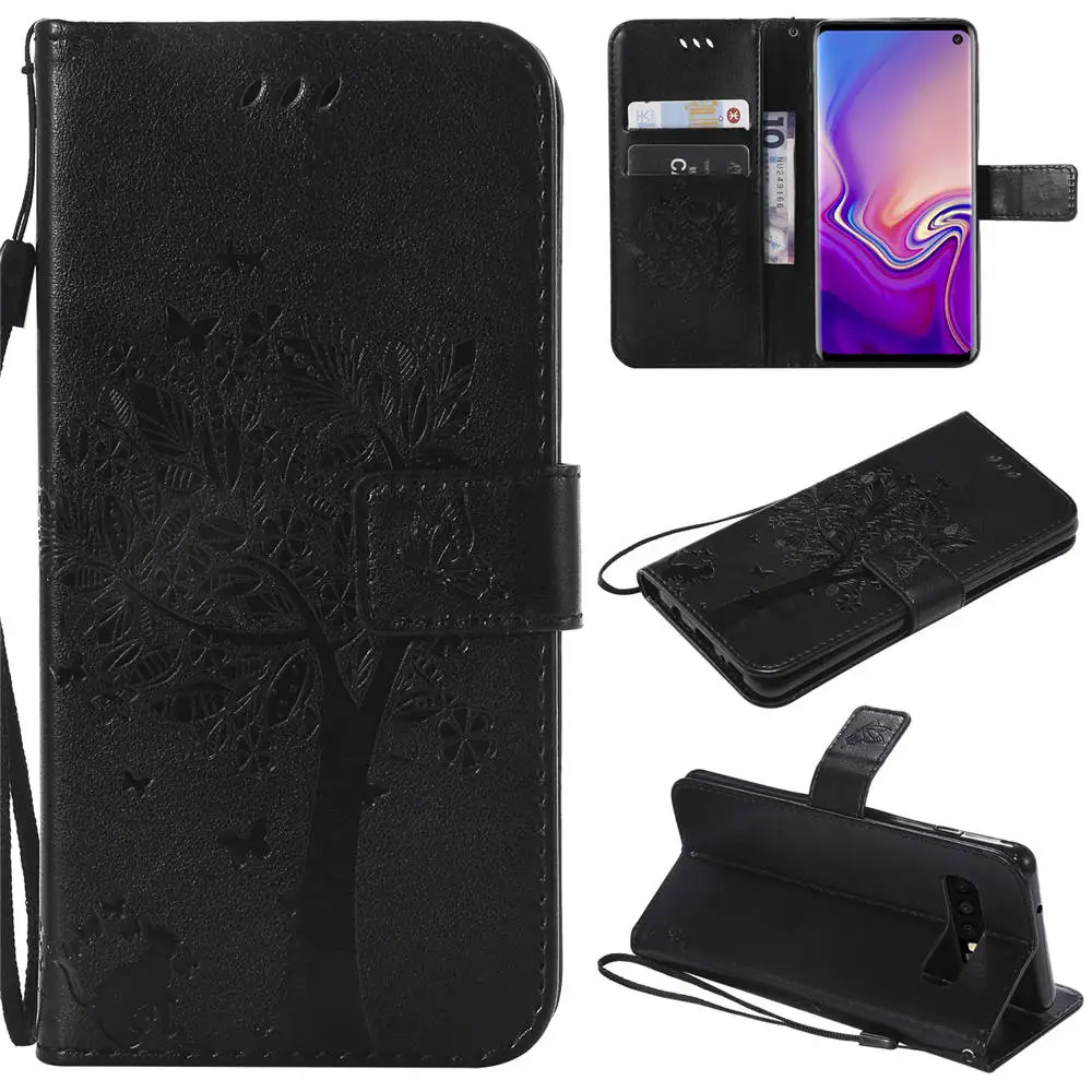 23 3D кожаный чехол для samsung Galaxy S10 S10E S9 S8 Plus, чехол-книжка с бумажником, чехол для телефона s для samsung Galaxy S8 S9 S10 Plus, чехол - Цвет: 23
