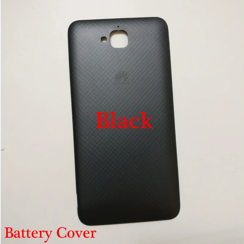 Black Battery Cover Лицевая пластина для ЖК-дисплея рамка Передняя средняя рамка Корпус Батарейная дверь задняя крышка корпус чехол для huawei honor 4c pro 4cpro TIT-L01 - Цвет: Black Battery Cover