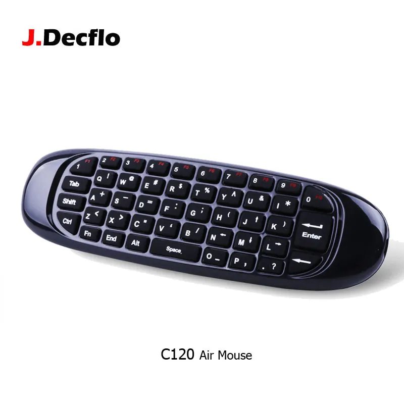 C120 все в одном 2 4 г air mouse перезаряжаемая Беспроводная Клавиатура дистанционного