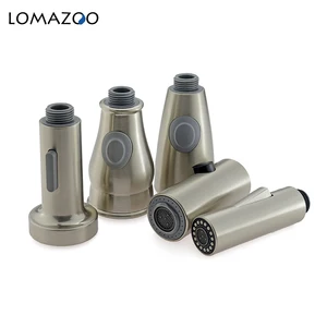 Выдвижной Смеситель для кухни, насадка на кухонный смеситель с носик для крана, насадка для душа, крепление на кран с матовым никелем