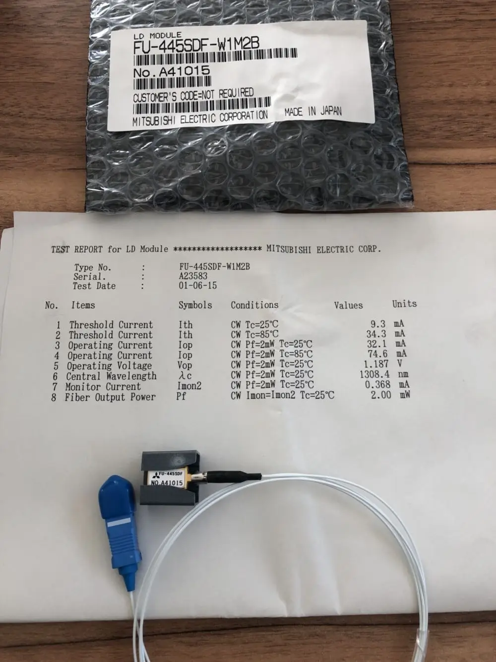 FU-445SDF-W1M2B 1310nm DFB 2 5 Gb MQW LD волоконный лазерный FU-445SDF | Мобильные телефоны и