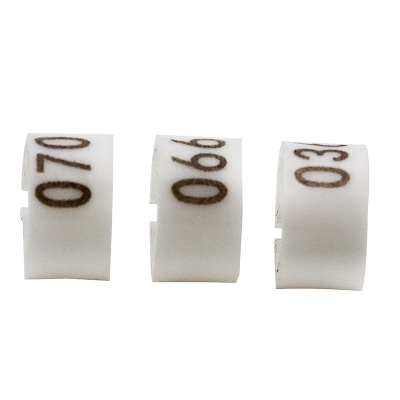 2 Set Of 1-100 Numbered 10mm Poultry Bird Pigeon Duck Chicken Clip Leg Color Foot Rings Pet Management Logo Identification Tool