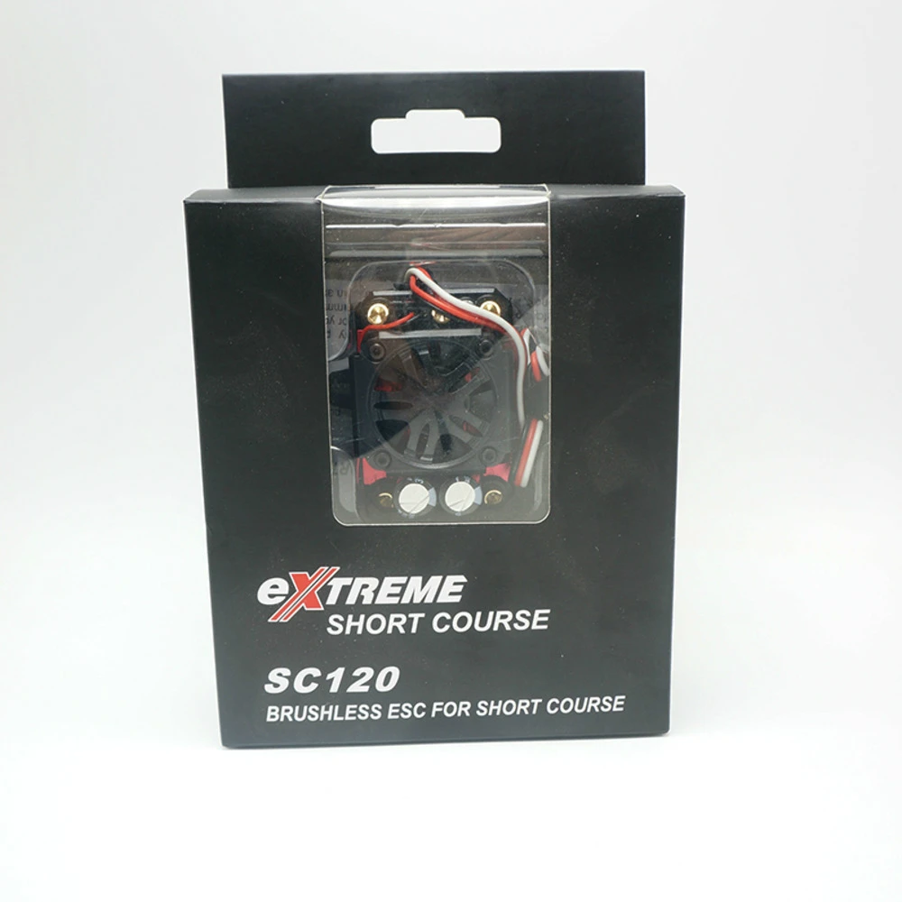 100% Quality Hobbyking TRACK STAR TORO SC120 Short Course Brushless Motor 120A 2S-4S ESC Speed Controller for 1/8 1/10 car | Игрушки и