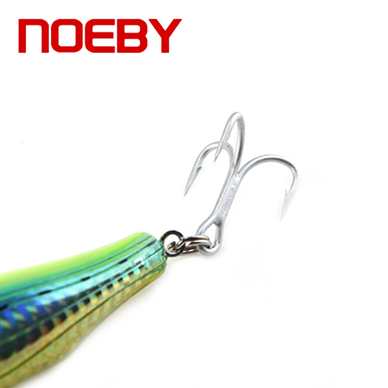 2 шт. NOEBY Topwater Popper приманка 120 мм/29 г искусственная рыболовная 3D глаза тройные
