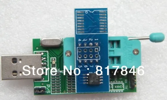 Системная плата Bios MX25L6405 W25Q64 USB программатор LCD горелка CH341A Progammer для 24 25 серий +