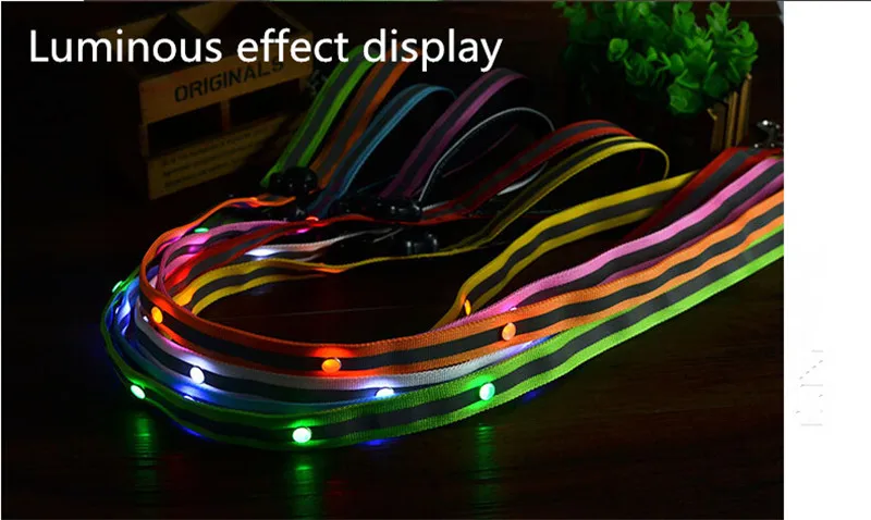 Светодиодсветильник ка для собаки D45 ремень вытягивания собак шнурок длина 2 5