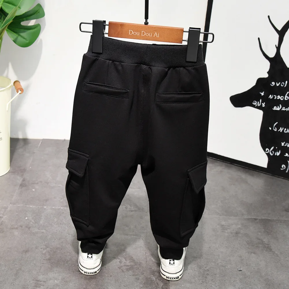 

Baby Boy spring Autumn Clothes boys Cotton Clothing Set For Kid Knit sweater + Casual pant 2pcs Fashion Children Sports Suit