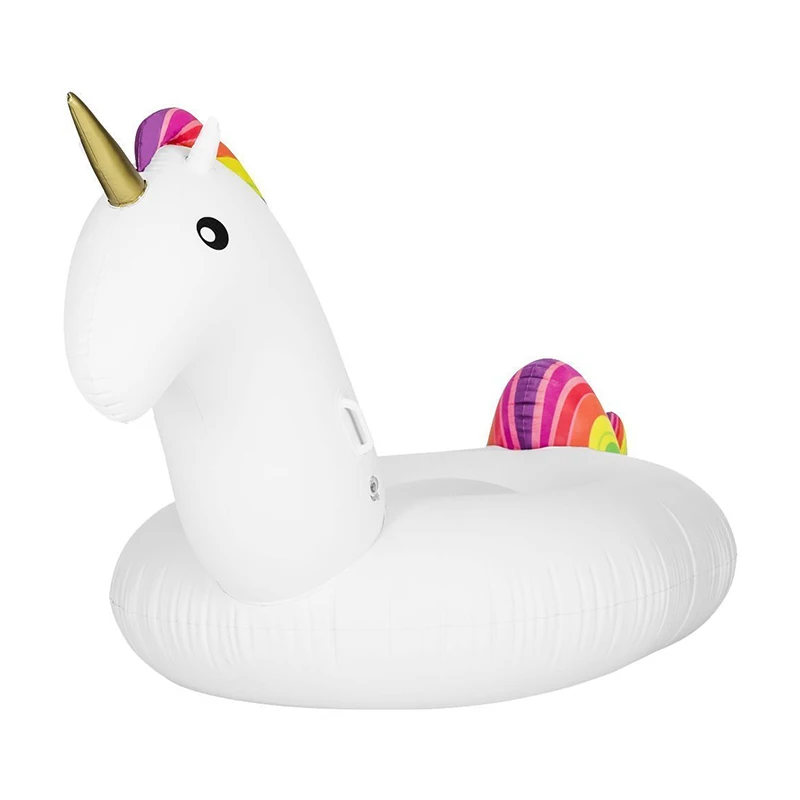 Бассейн Огромный матрас надувной единорога Вода надувные игрушки для взрослых