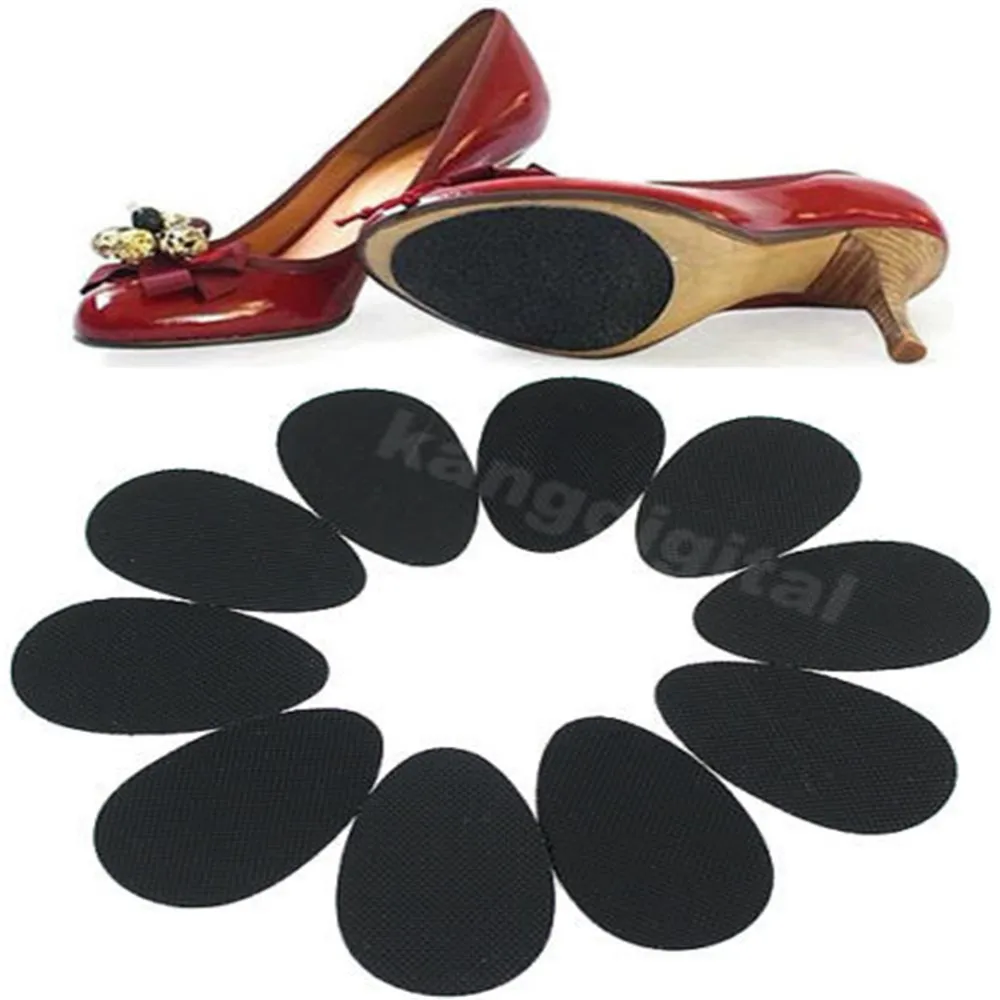 

THINKTHENDO Wholesale 10pairs/lot Anti-Slip Shoes Heel Sole Grip Protector Pads Non-Slip Cushion New 10 pairs