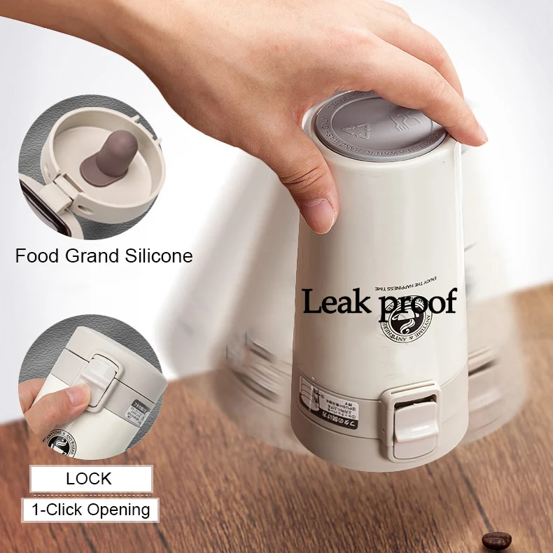 Термокружка с двойными стенками термосы из нержавеющей стали 380 мл дорожная