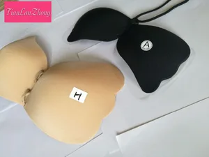 Sexy Women Push Up Front Closure Self-Adhesive Seamless Silicone Invisible Bras for women