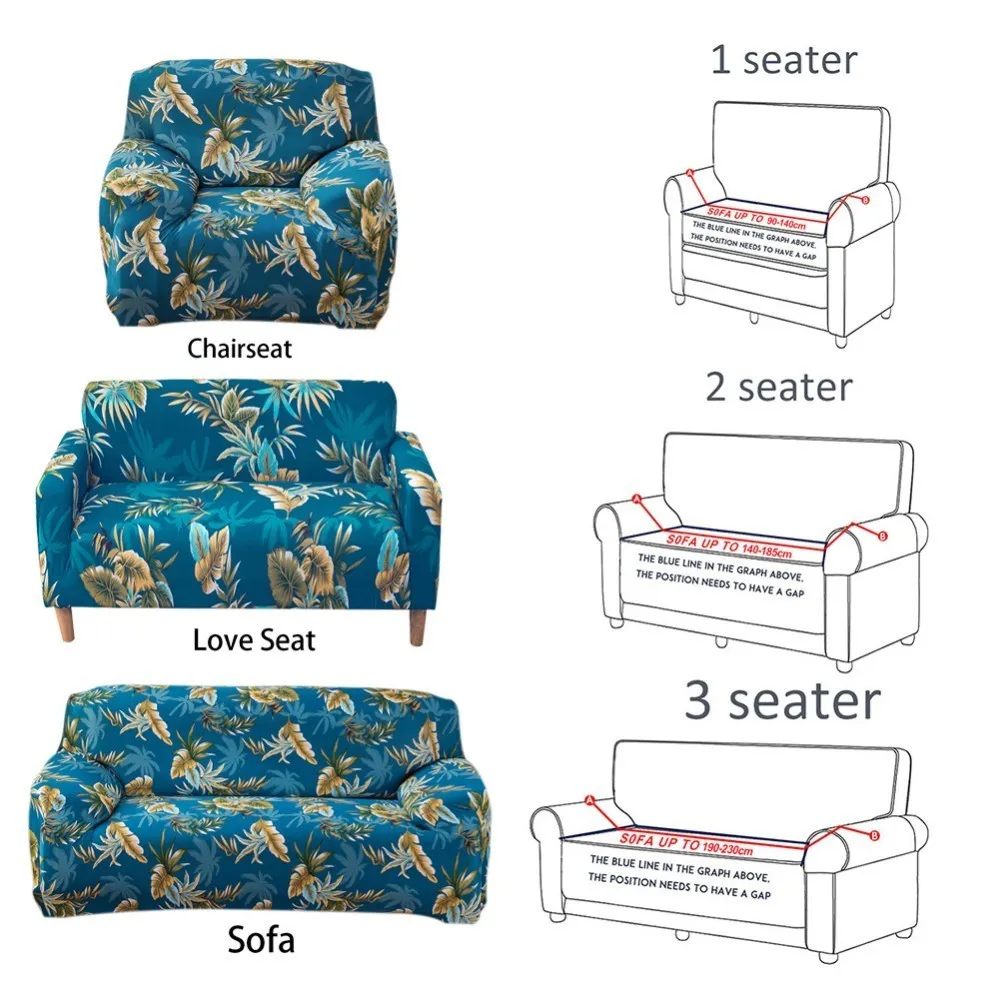 

Knitted Cotton Sofa Cover Slipcovers All-inclusive Couch Case For Different Shape Sofa High Quanlity Furniture Seater Protector
