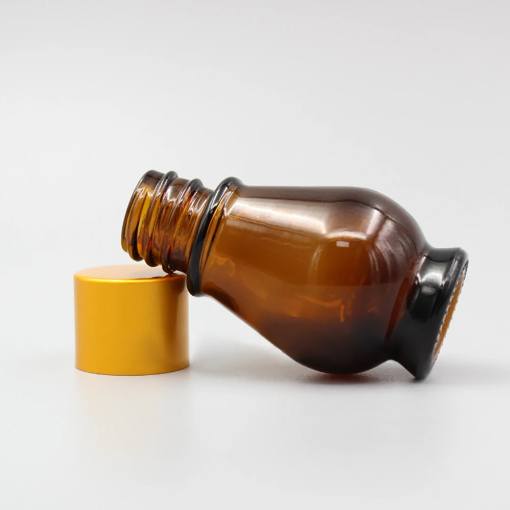 20ml aromatherapy esstenial oil bottle with screw cap, 100pcs empty liquide skincare glass bottles