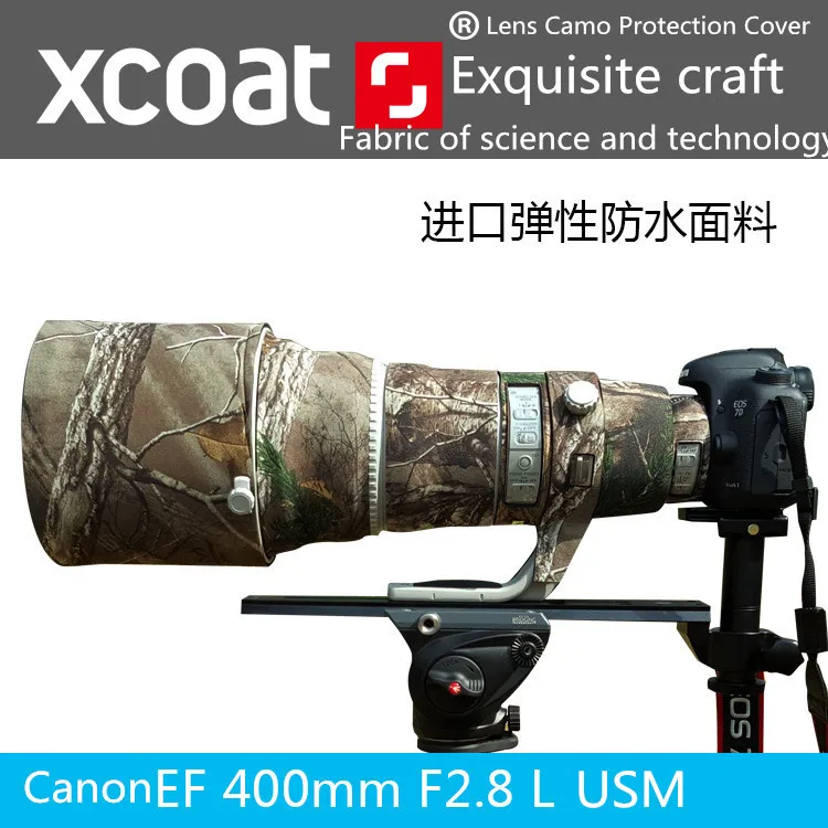 Защитный чехол для объектива Canon EF 400 мм f/2.8L USM SLR камуфляжная Защитная крышка