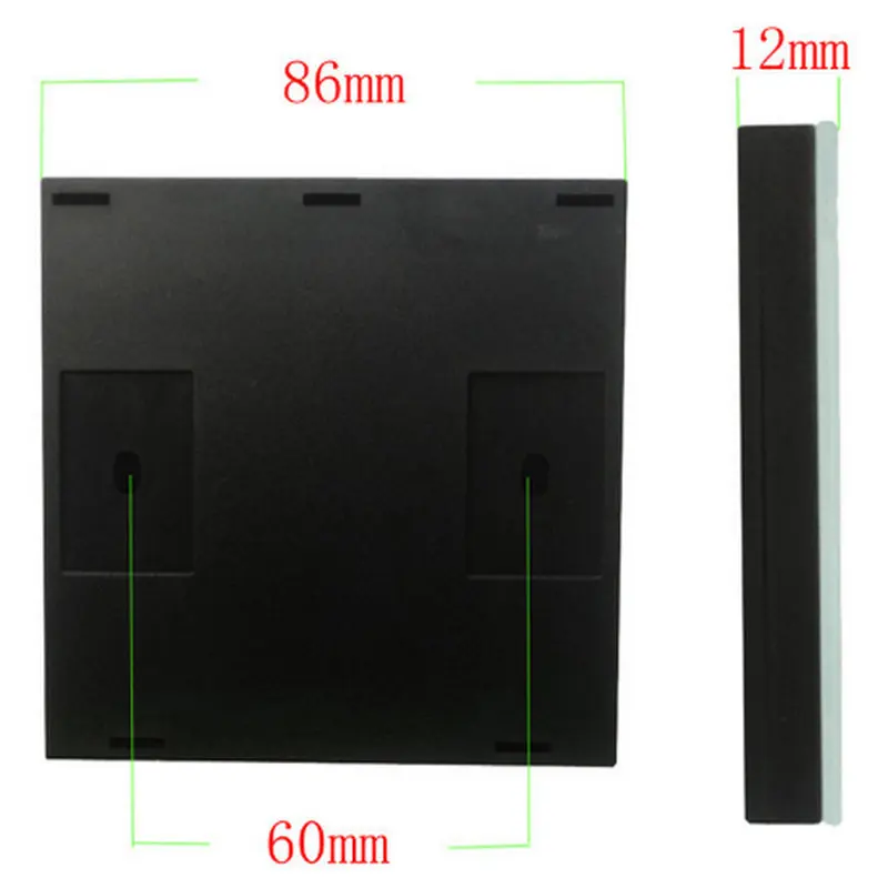 Беспроводной Выключатель с двойным управлением стандарт ЕС 433 МГц форма