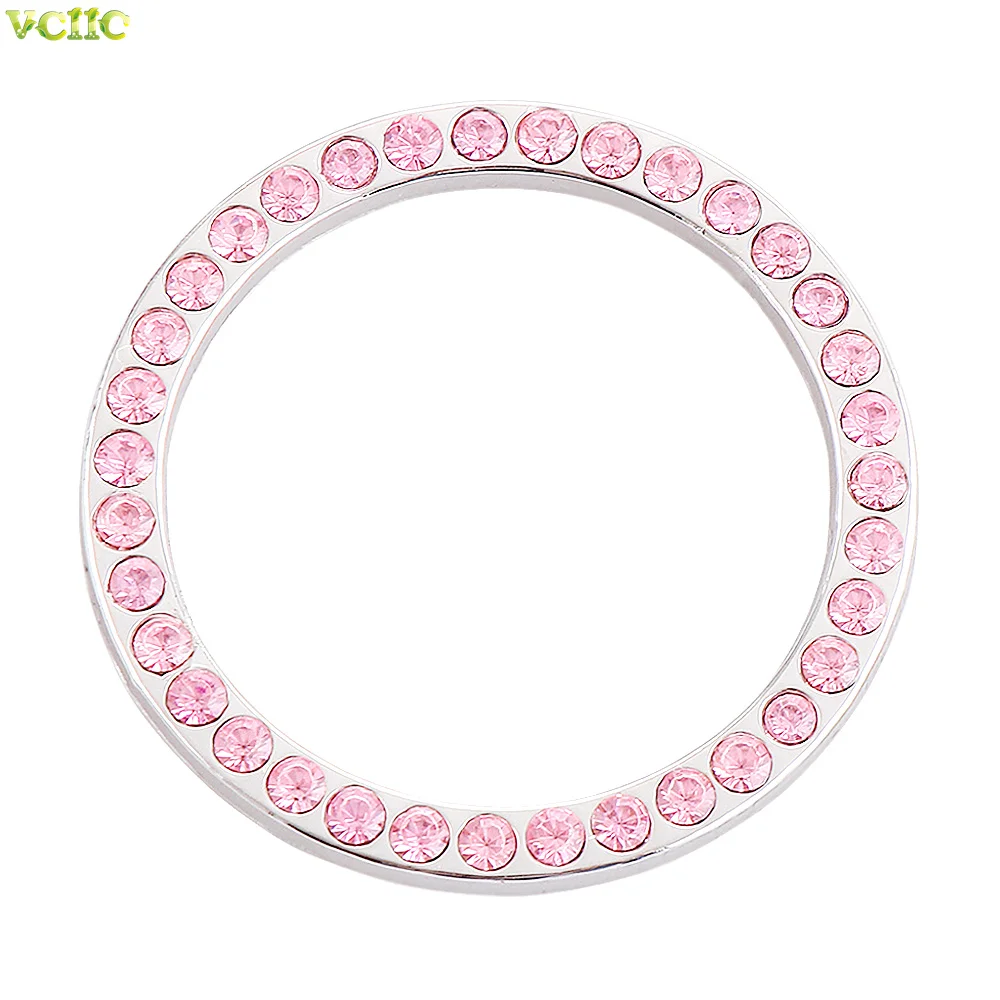 Кристальный автомобильный двигатель старт Стоп ключ зажигания кольцо для Mercedes