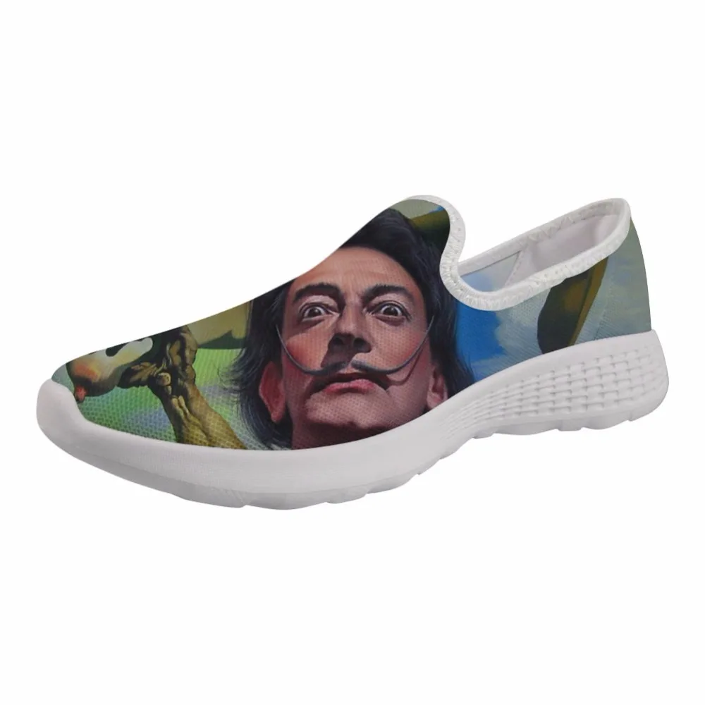 

Women 2021 Outdoor Wading Shoes On Bottom Female Sneakers For Lady Girl Light Shoe Harajuku Artist Painting Print Salvador Dali