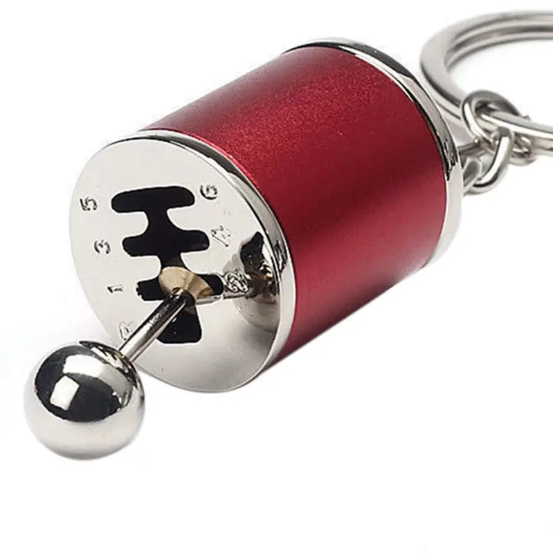 Брелок из цинкового сплава брелок 6-Скорость рычага переключения передач подарки