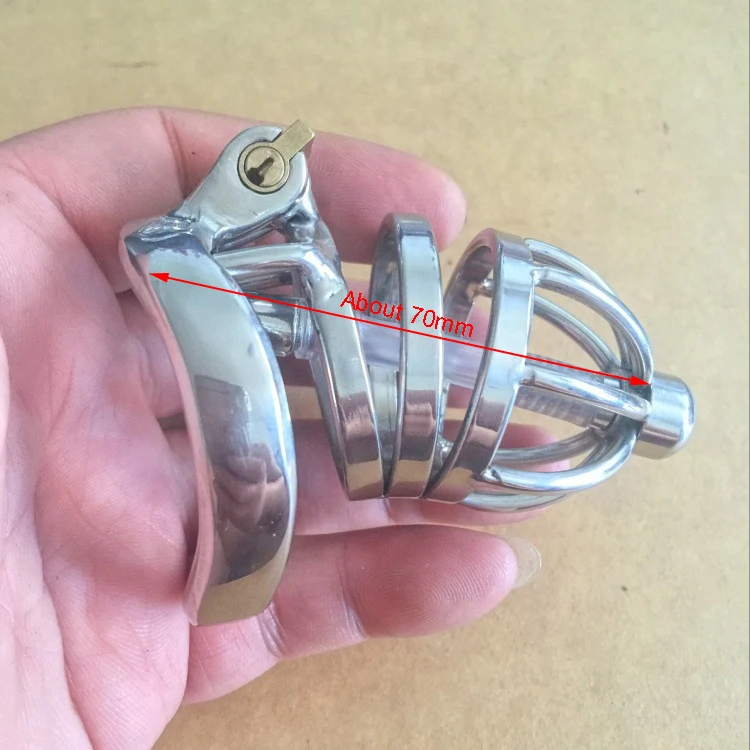 Новинка! Stealth мужское устройство целомудрия из нержавеющей стали клетка для