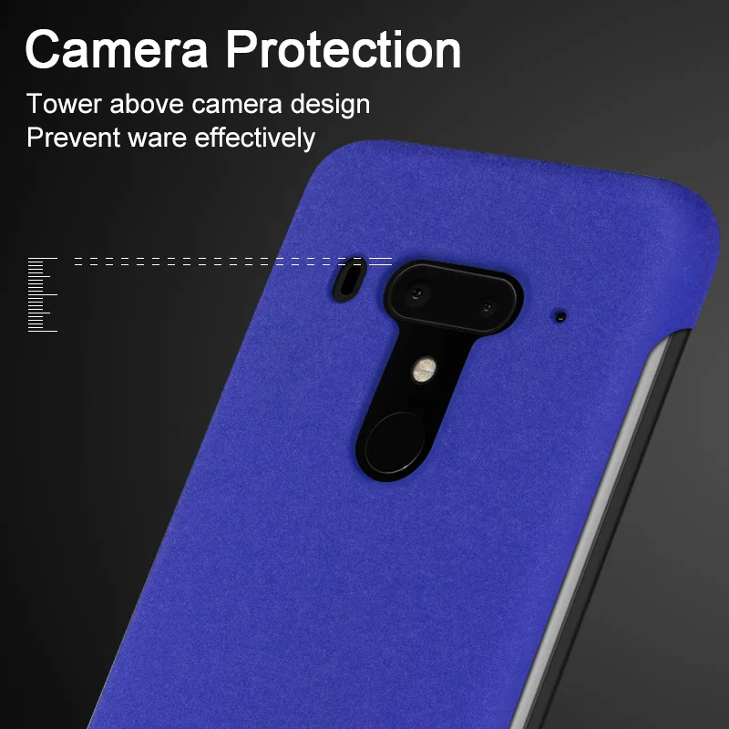 iMak Cowboy Frosted Shell Hard Cover Phone Case For HTC U12 Plus + Screen Protector Film |