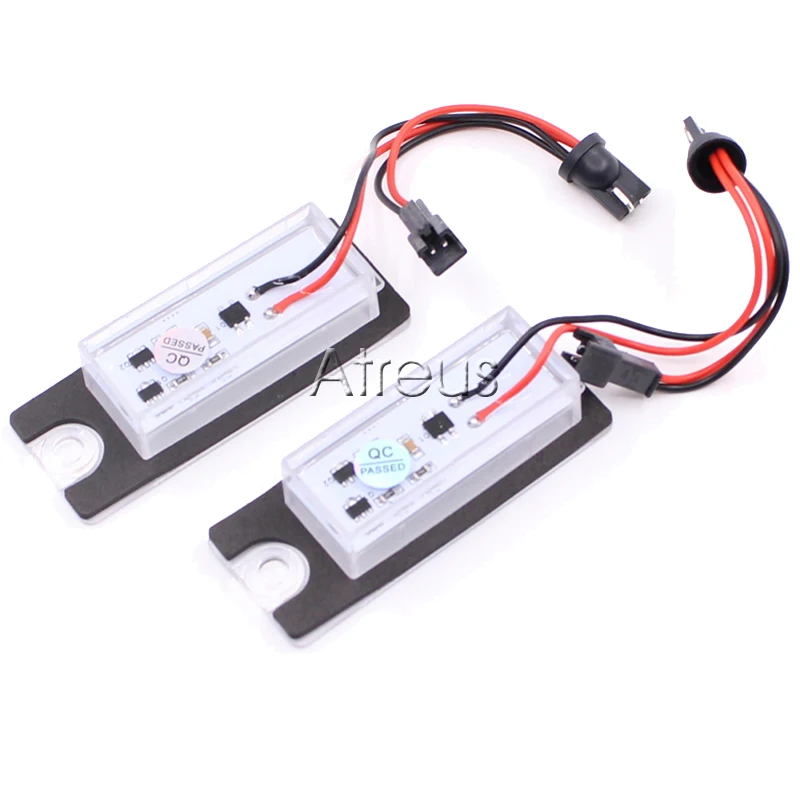 2X Автомобильный светодиодный номерной знак Atreus для Volvo V70 XC70 01-07 S60 01-06 S80 99-06 XC90