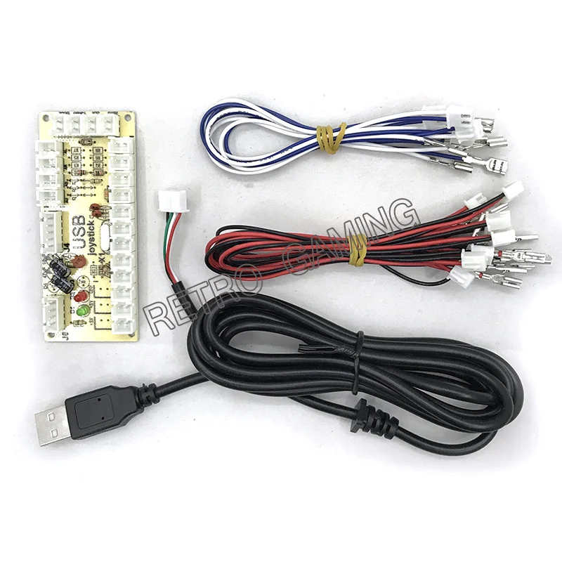 Бесплатная доставка игровой джойстик с нулевой задержкой USB энкодер контроллер