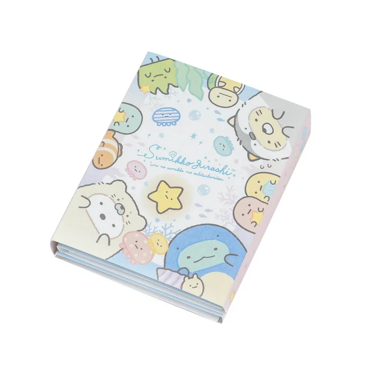Милый мультфильм Sumikko guurashi 6 складной блокнот для заметок Kawaii N Times Sticky Notes memo закладки для блокнота подарочные канцелярские товары