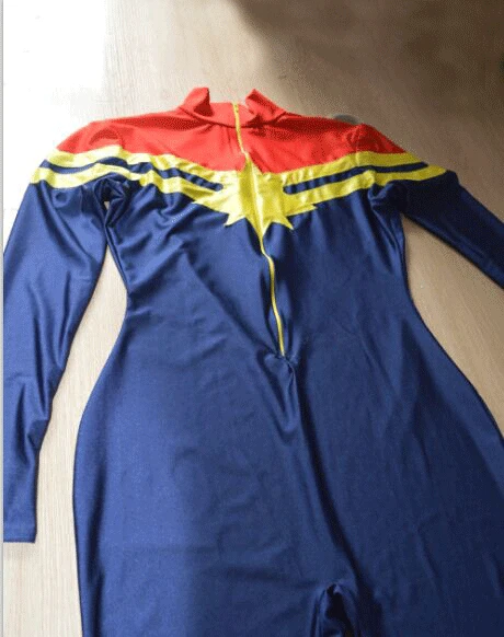 Костюм капитана на Хэллоуин для женщин заказ боди из спандекса |