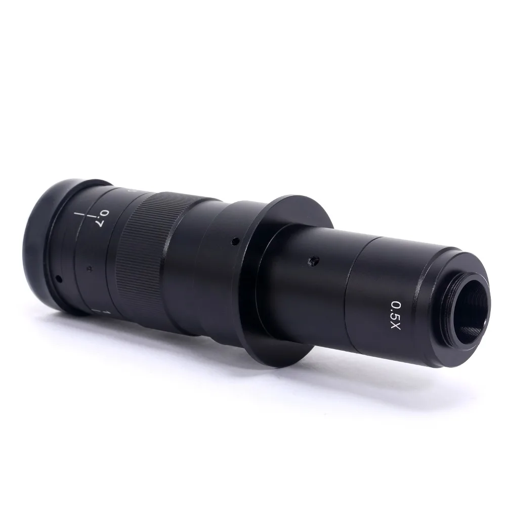 2mp HD VGA CVBS ТВ USB промышленность видео микроскоп Камера 180x C-Mount Стекло объектива |