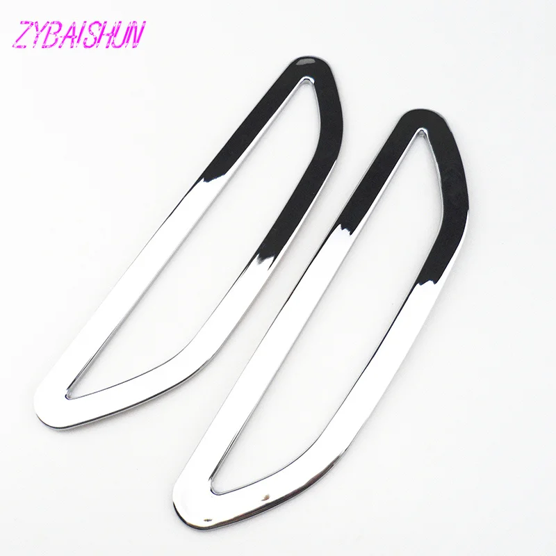 

Rear fog lights tag Tail Fog lamp frame chrome decorations for Kia Rio K2 sedan