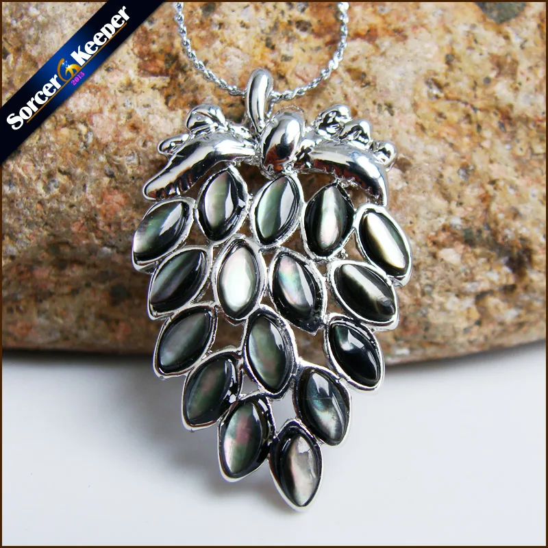 Натуральные аксессуары разноцветная перламутровая ракушка ожерелье из ракушек