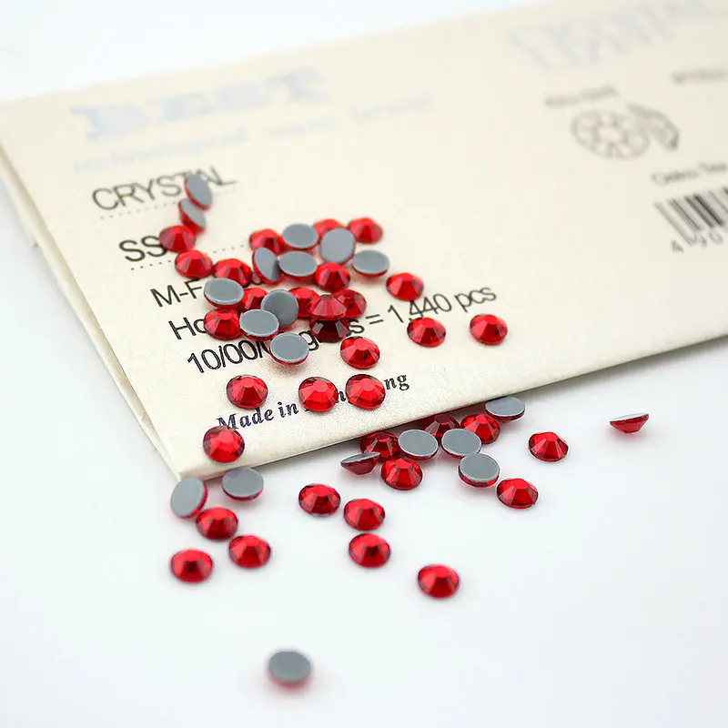 SS6 SS30 светильник Сиам не требующей горячей фиксации Стразы плоские с оборота