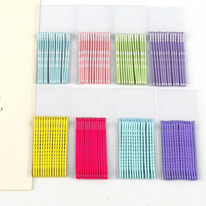 Оптовая продажа 14 шт./компл. детские заколки для волос карамельных цветов в