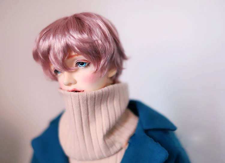 

BJD doll wigs imitation mohair wigs short hairs available for 1/4 1/3 size BJD MDD doll accessories BJD doll wigs