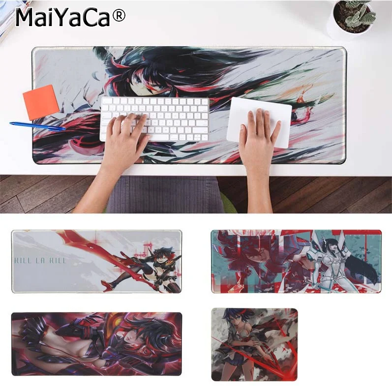 MaiYaCa Kill La Kill Matoi Ryuuko коврики для мыши Компьютерные Аниме Коврик для мыши и ноутбука большой коврик для мыши клавиатуры коврик