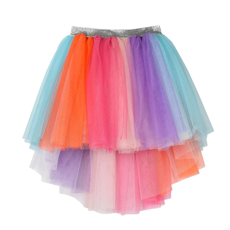 

New Baby Girls Tutu Skirts Kids Elastic Waist Pettiskirt Girl Princess Tulle Skirt Colorful Ball Gown Skirts Children Clothing