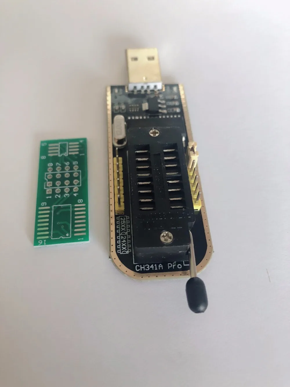 CH341programmer support 1.8 adapter SO8N/SOIC8 to dip 8 socket SOIC14 14 programming ZIF | Обустройство дома
